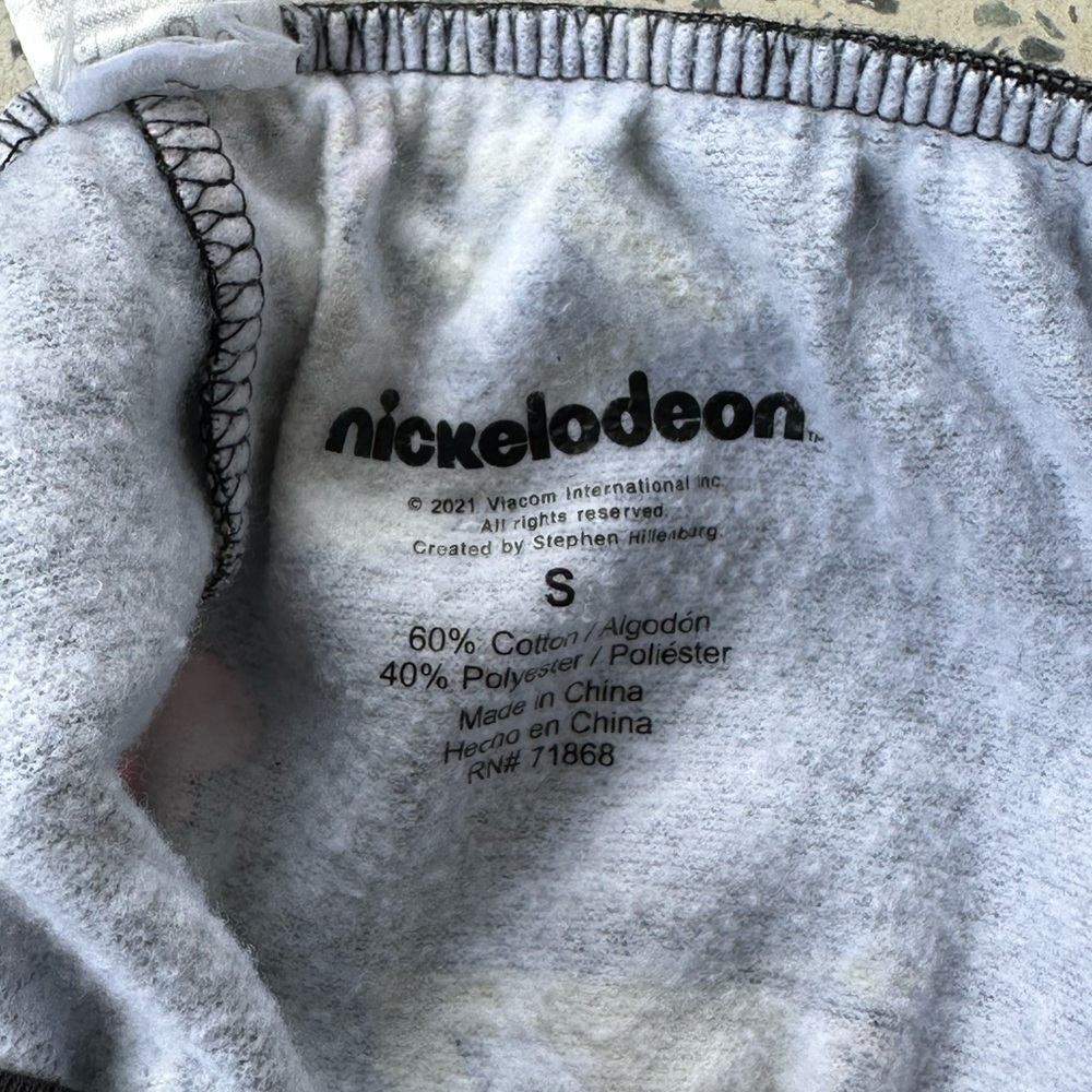 Nickelodeon Black and Pink Pajama Bottoms with Playful Design - Picture 6 of 7